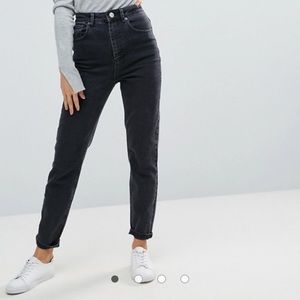 ASOS High waist Slim mom jeans